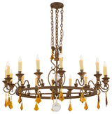 48 Wide Peak 16 Light Chandelier
