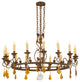 48 Wide Peak 16 Light Chandelier