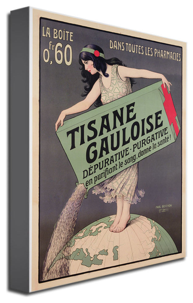 'Tisane Gauloise, 1900' Canvas Art by Paul Berthon