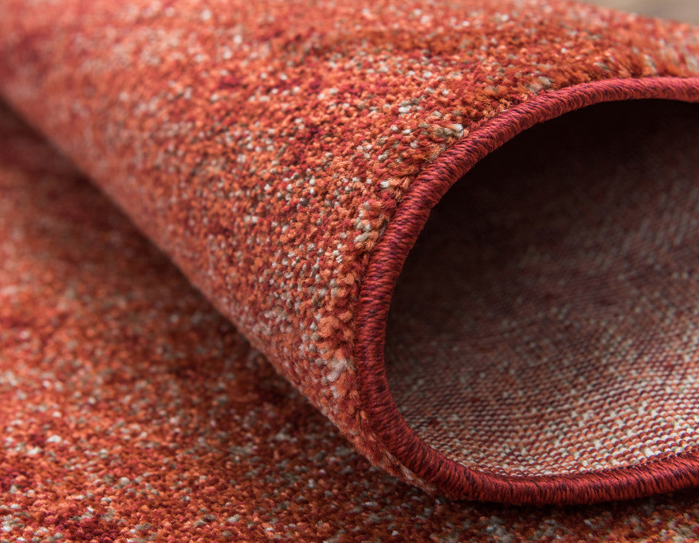 Unique Loom Terracotta Del Mar Lucille 5' 0 x 8' 0 Area Rug