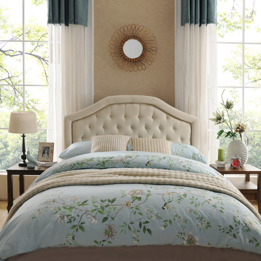 Maizyl Contemporary Fabric Full/Queen Headboard