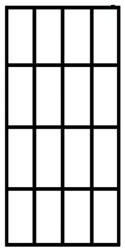 vidaXL Walk-in Shower Enclosure Bathroom Wall Panel Shower Screen Tempered Glass