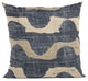 Plutus Blue Shore Stripe Luxury Throw Pillow, 24"x24"