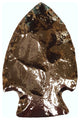 Arrowhead Cabinet Knob, Nickel
