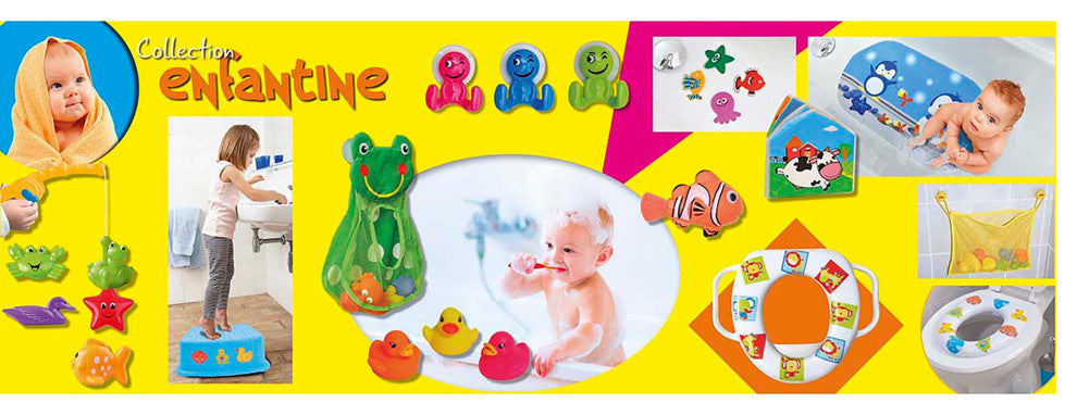 Non-Toxic Floating Bath Toy - Squeaky Yellow Diving Duck