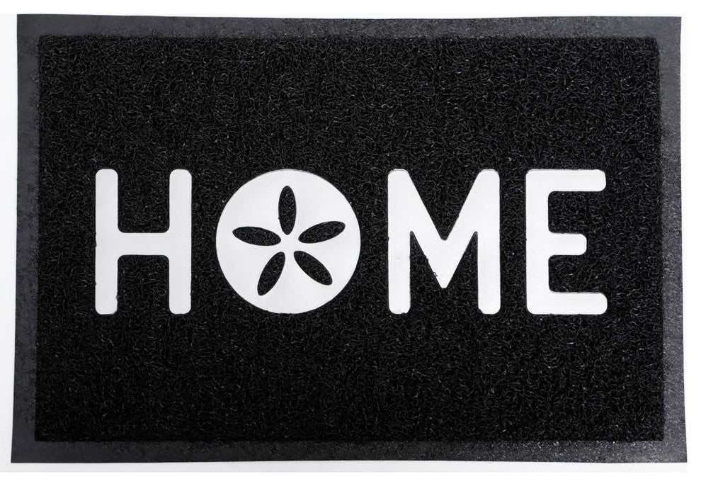 Outdoor Door Mat Home PVC 24"�x16"� Black