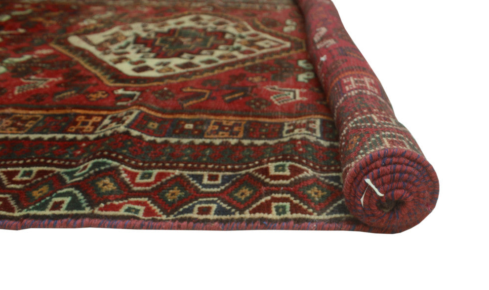 Semi-Antique Nizaam Red Rug