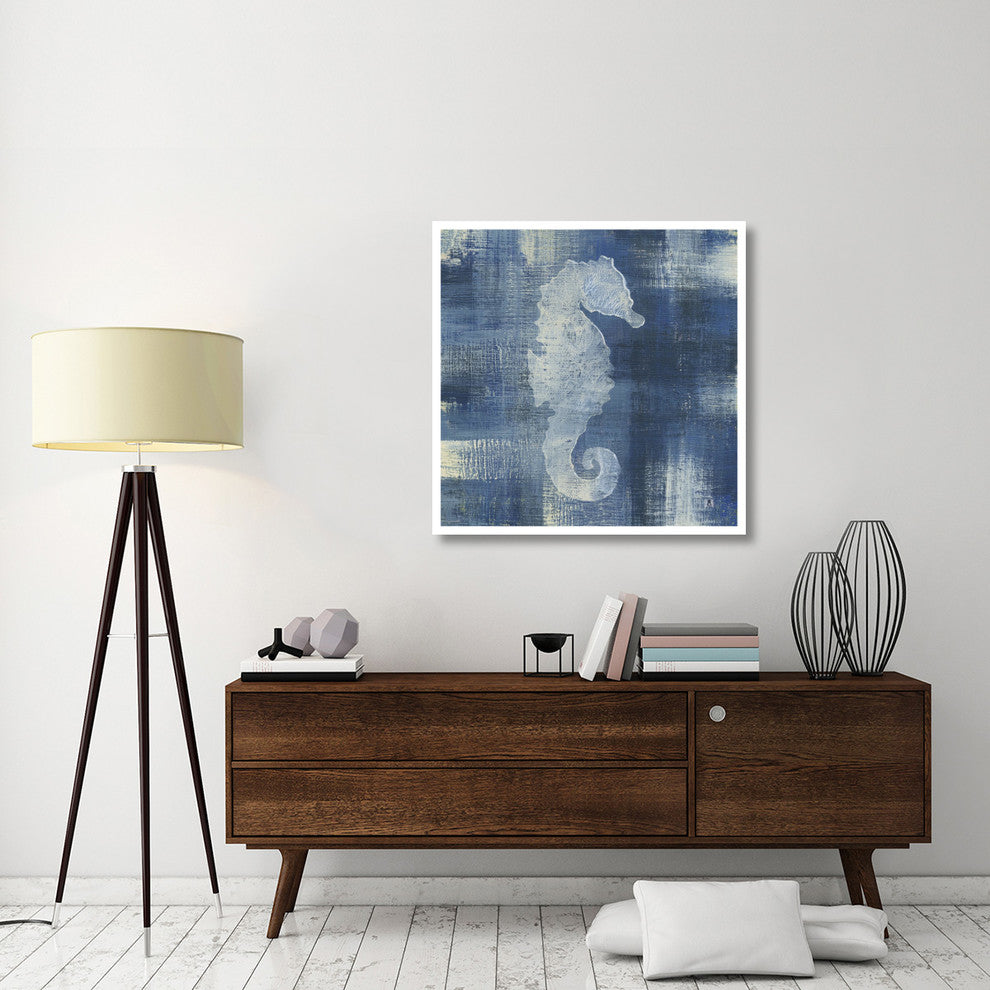 "Batik Seas I" Digital Paper Print by Studio Mousseau, 38"x38"