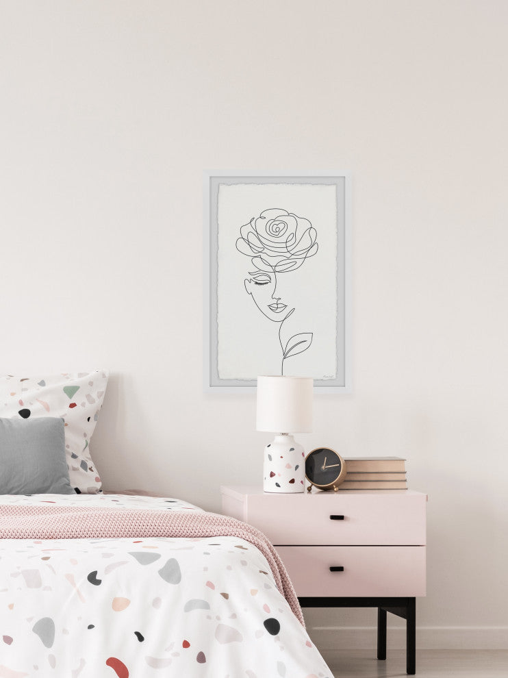 "Princess of Time" Framed Painting Print, 16x24