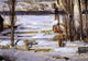 George Wesley Bellows A Morning Snow, Hudson River Wall Decal