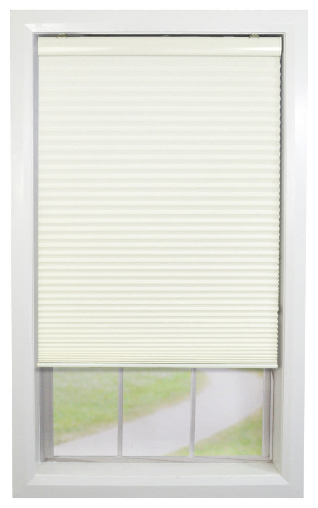 Versailles'' Cordless Honeycomb Insulating Cellular Shade, 36"x72", Black