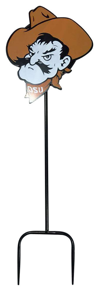 Oklahoma St. Cowboys Flower Yard Decor, 25"