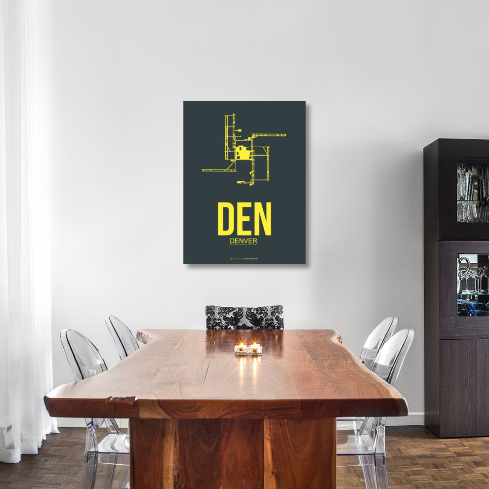 "DEN Denver Poster 1" Fine Art Print