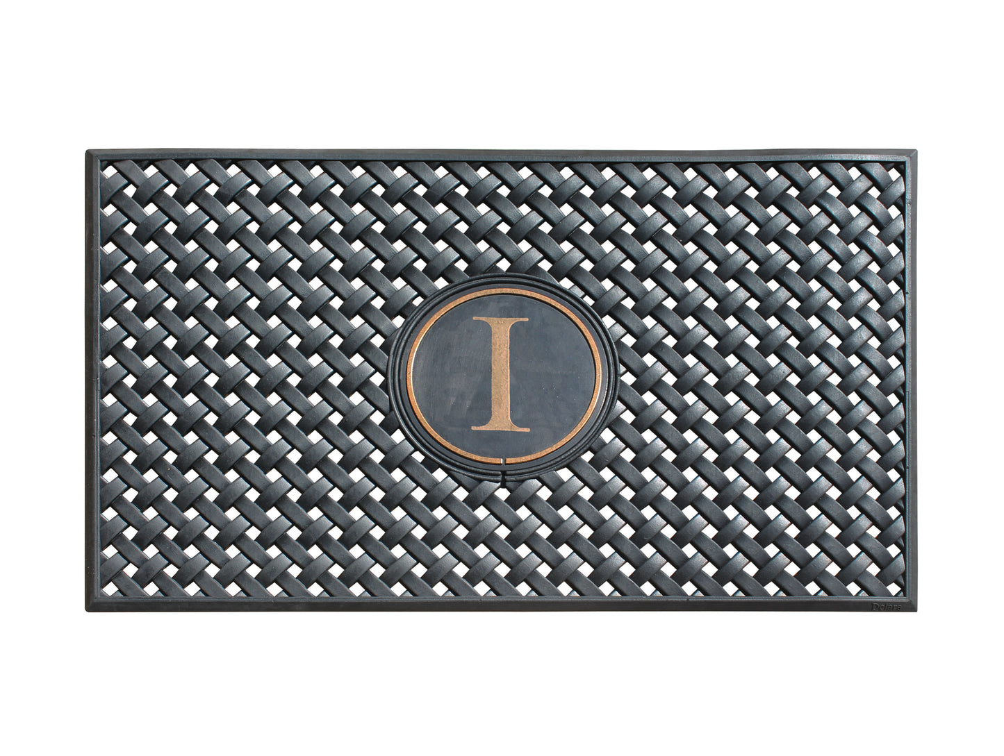 A1HC 100% Rubber Monogrammed Heavy Duty Durable Doormat 24"x39" I