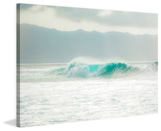 "Ice Bath" Painting Print on Wrapped Canvas