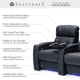Seatcraft Kodiak Home Theater Seating, Black, Row of 2