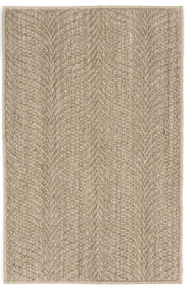 Dash & Albert Wave Natural Woven Sisal Rug, Natural, 5' x 8'