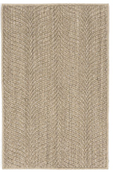 Dash & Albert Wave Natural Woven Sisal Rug, Natural, 5' x 8'