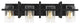 Sea Gull Mitte 4-Light Bath Vanity Midnight Black