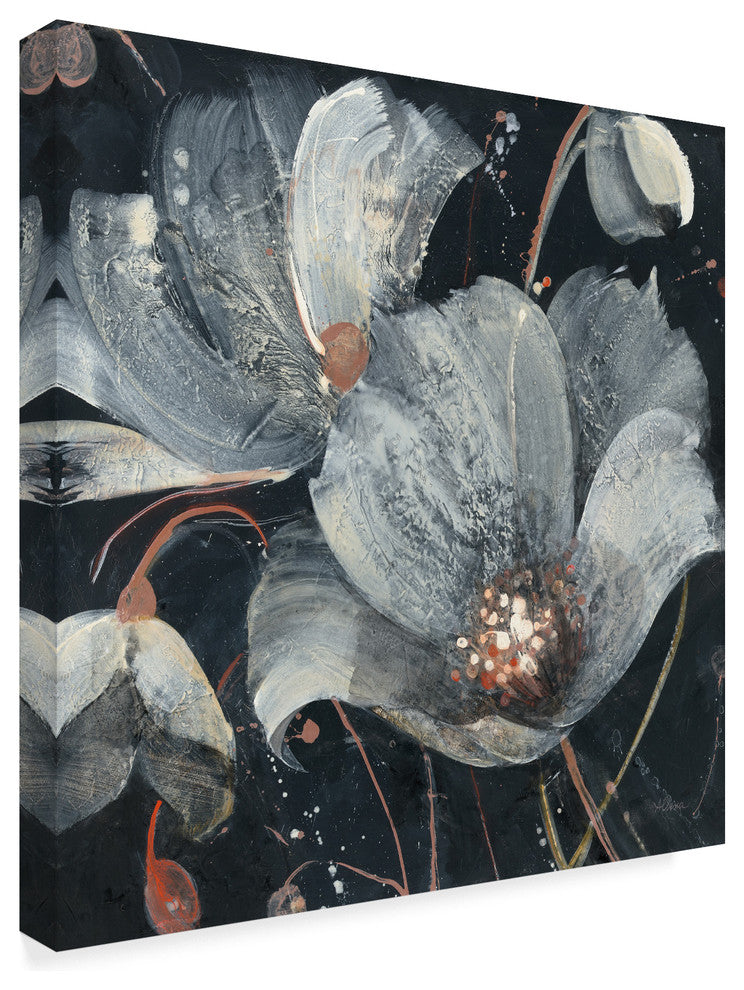"Translucent Poppies" by Albena Hristova, Canvas Art, 35"x35"