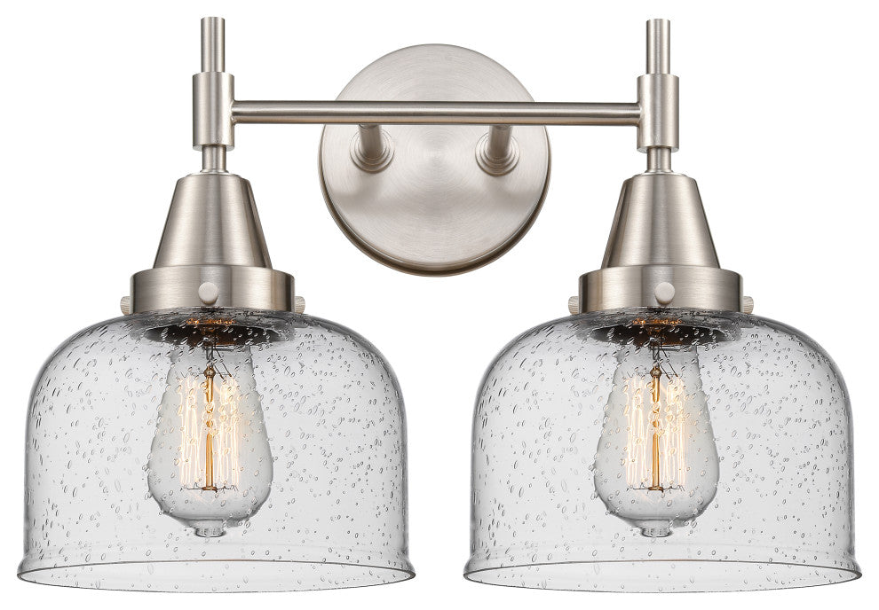 INNOVATIONS LIGHTING 447-2W-SN-G74 Caden 2 Light 17 inch Bath Vanity Light