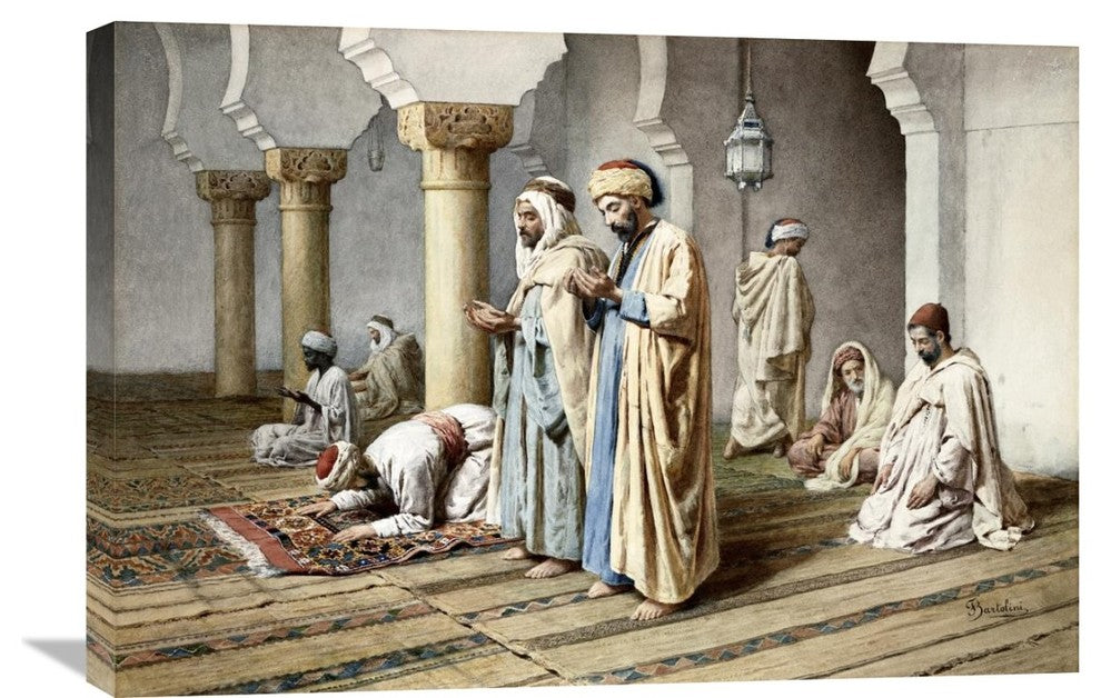"Arabs at Prayer" Artwork, 30" x 20"