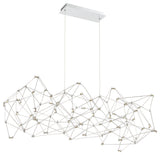 Contemporary Large Chandeliers, Chrome