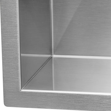 Ruvati RVH7110 Undermount 16 Gauge 14" Bar Sink Single Bowl In Stainless Steel