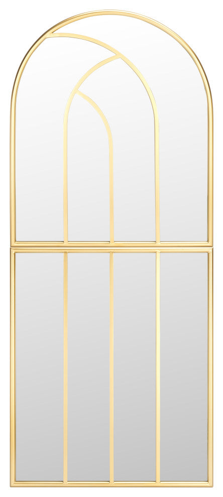 Safavieh Emezza 30" Mirror, Gold
