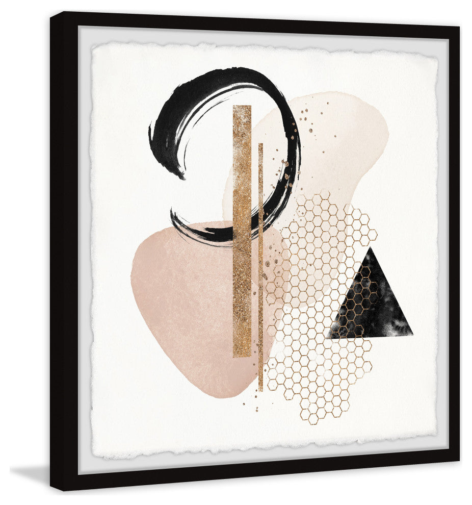 "The Cosmic Object" Framed Painting Print, 32x32