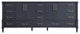 Aberdeen Bathroom Vanity, Hale Navy Blue, 84", Cabinet Only