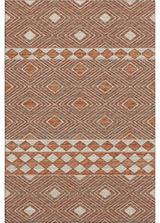 Addison Premium Washable Mayfield AMF107 Red 3' x 5' Rug