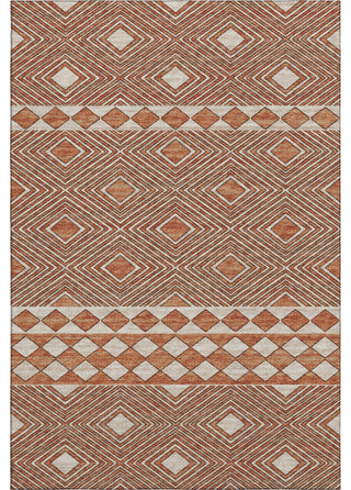 Addison Premium Washable Mayfield AMF107 Red 3' x 5' Rug