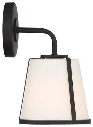 Fulton 1 Light Black Wall Mount