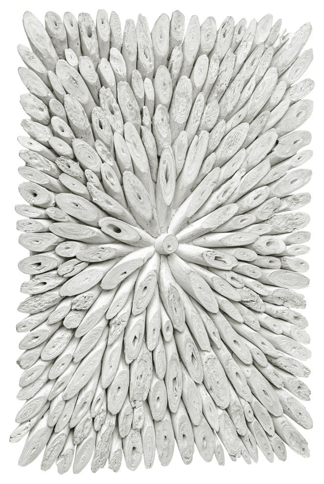 Uttermost 04342 Bahama Wood Whitewashed Wall Decor