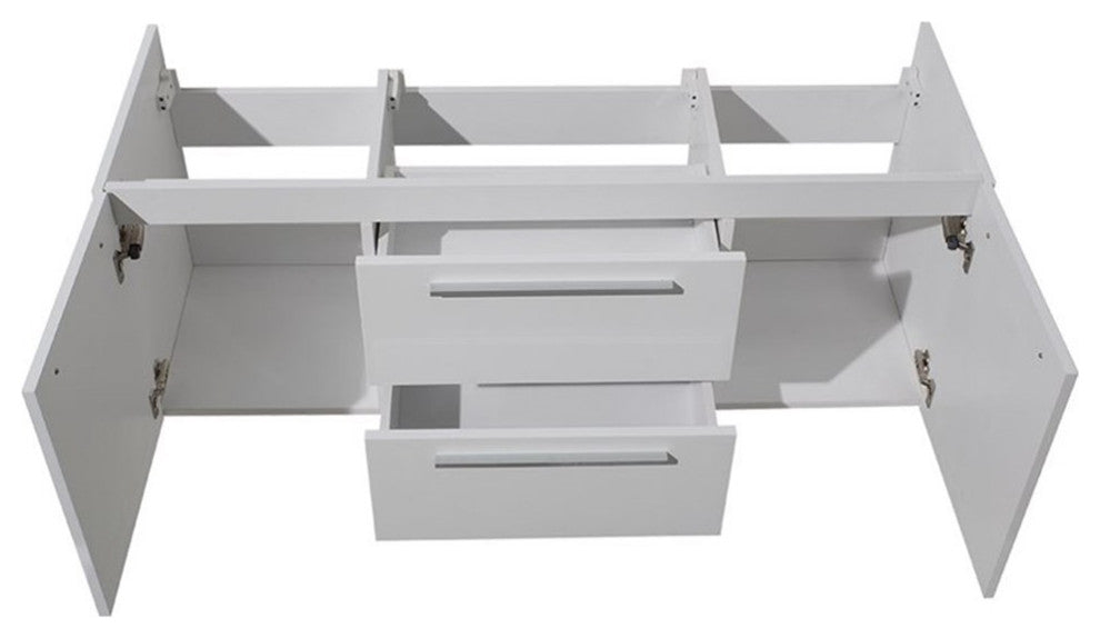 Fresca Opulento White Modern Double Sink Cabinet