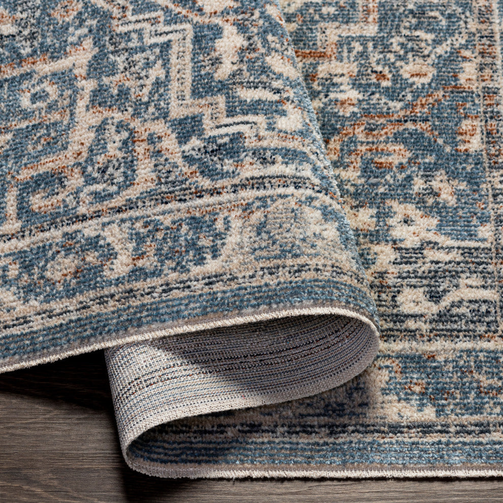Amore AMO-2328 Traditional Dark Blue 8'10"x13' Area Rug