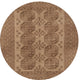Ahgly Company Indoor Round Traditional Area Rugs, 3' Round