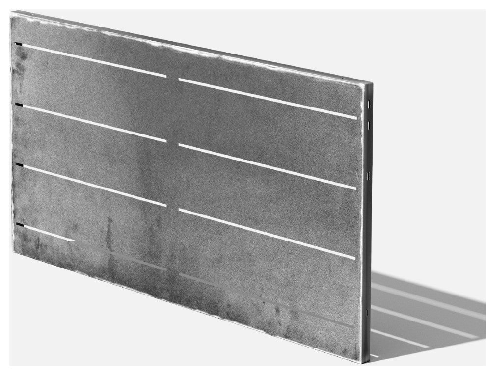 Alta Corten Steel Decorative Screen Panel, Arrow