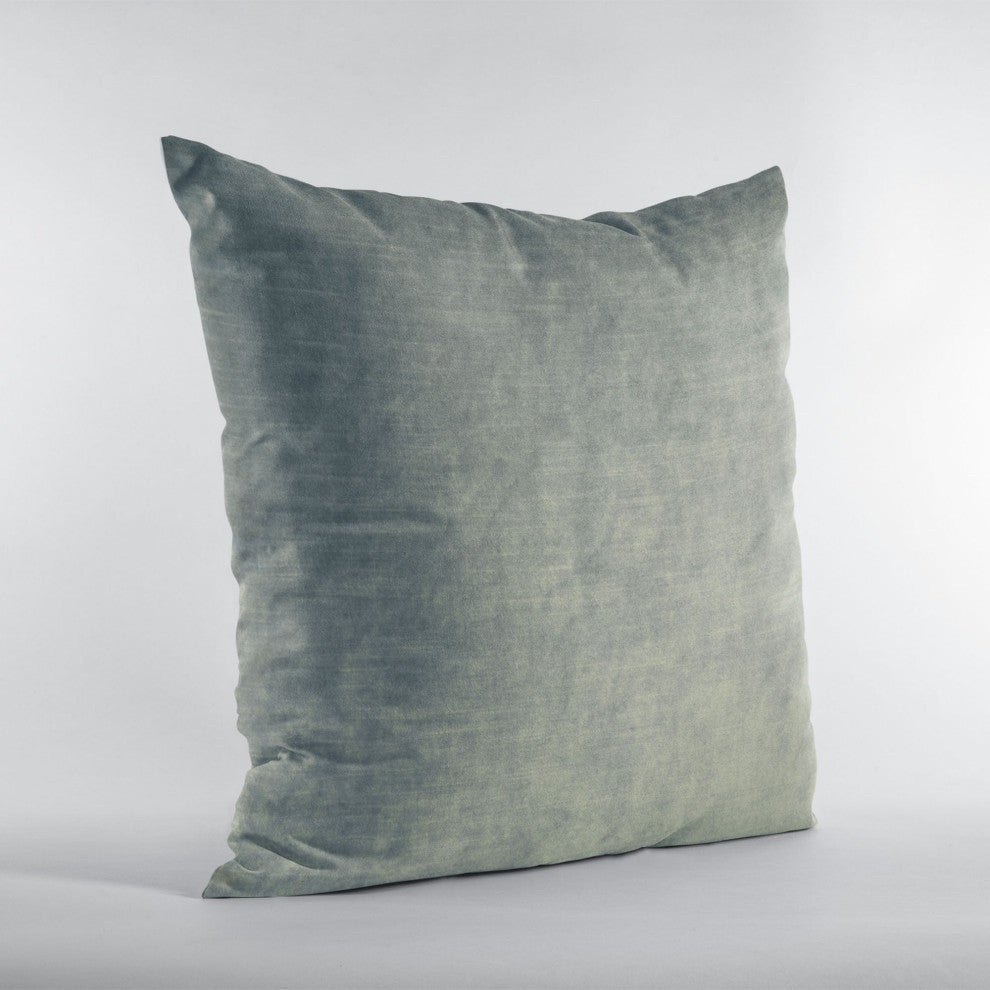 Sterling Lux Velvet Shiny Velvet Luxury Throw Pillow, Double sided 20"x20"