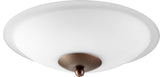 Quorum 1180-886 LED Fan Light Kit, Oiled Bronze With Satin Opal Finish