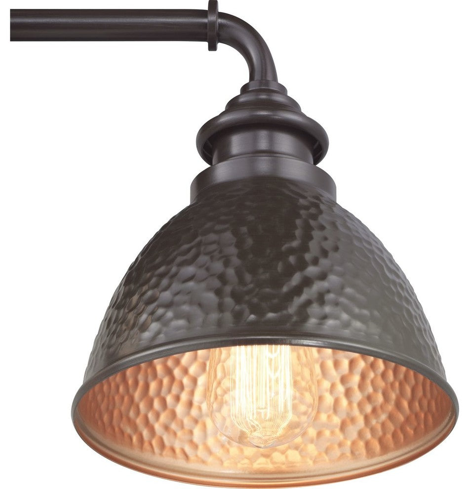 Englewood Collection 1-Light Small Wall Lantern, Antique Bronze