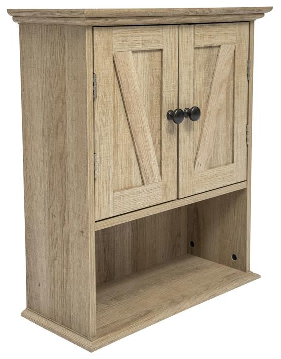 Dune Wall Mounted Bathroom Medicine Cabinet, Brown