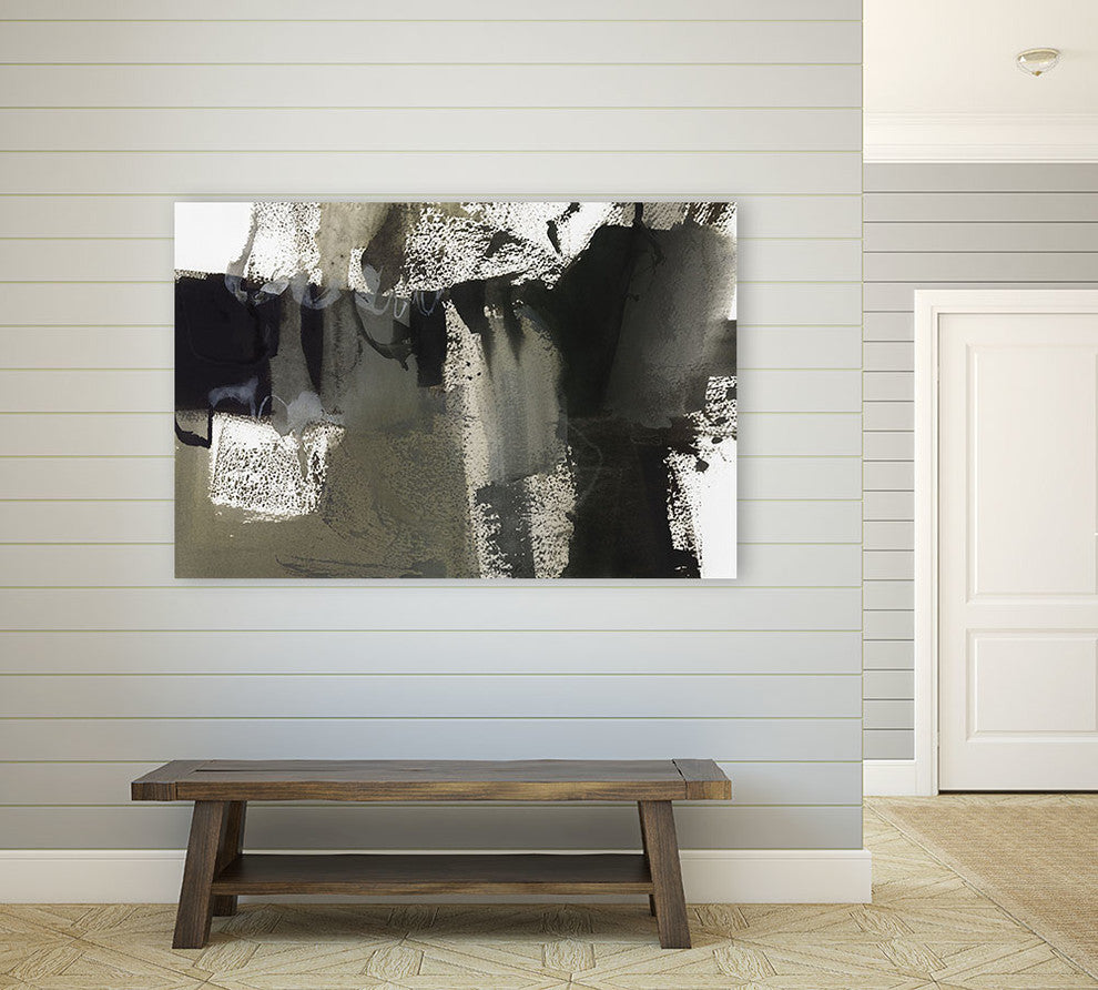 "Midnight Abstract VI" Museum Mounted Canvas Print, 16"x20"