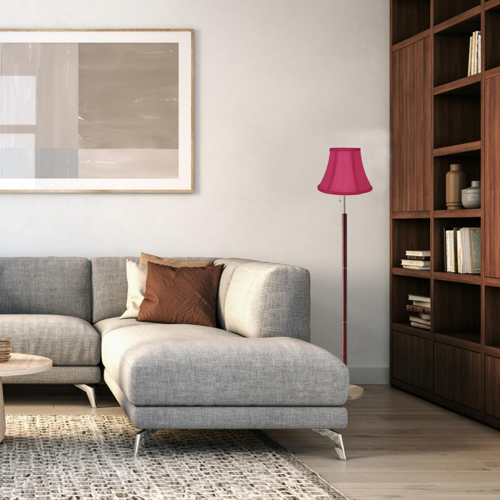 Bell Lamp Shade, 5x9x7", Fuchsia, Single