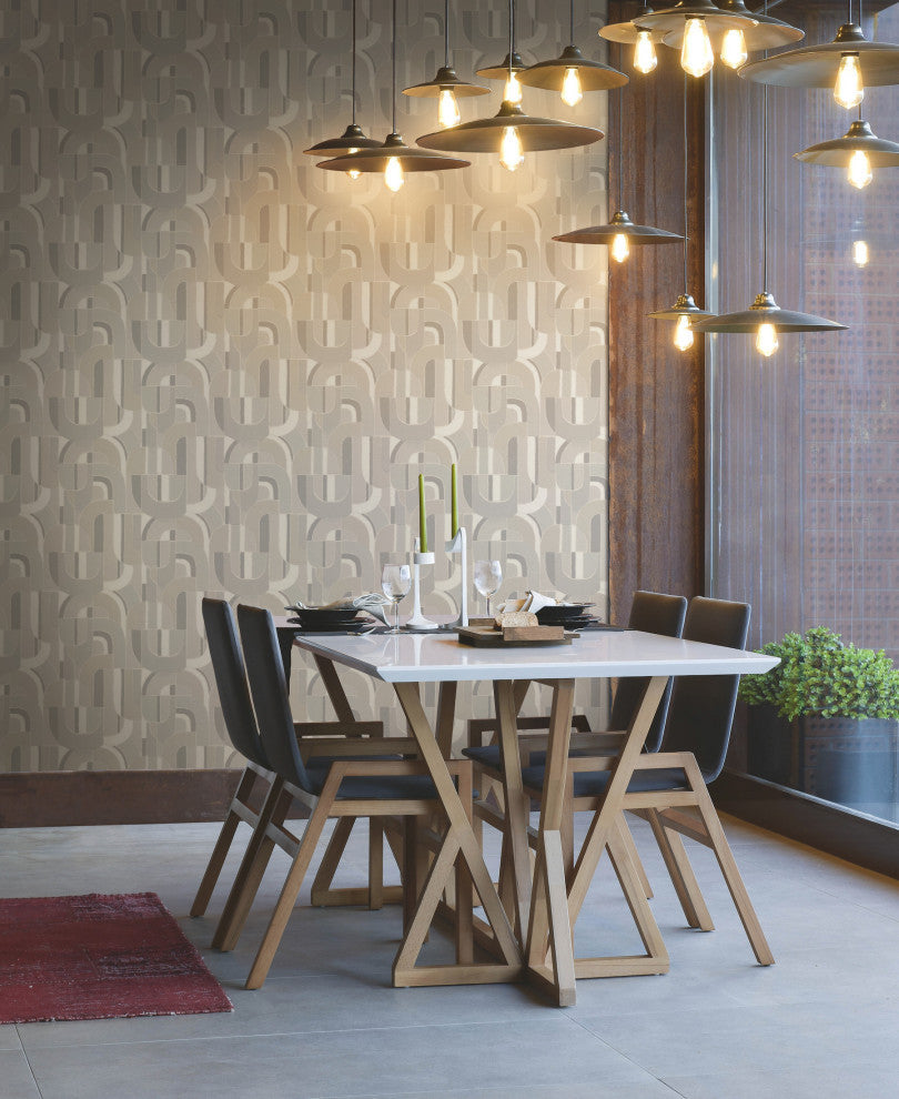 Gray Sculpture Garden Wallpaper