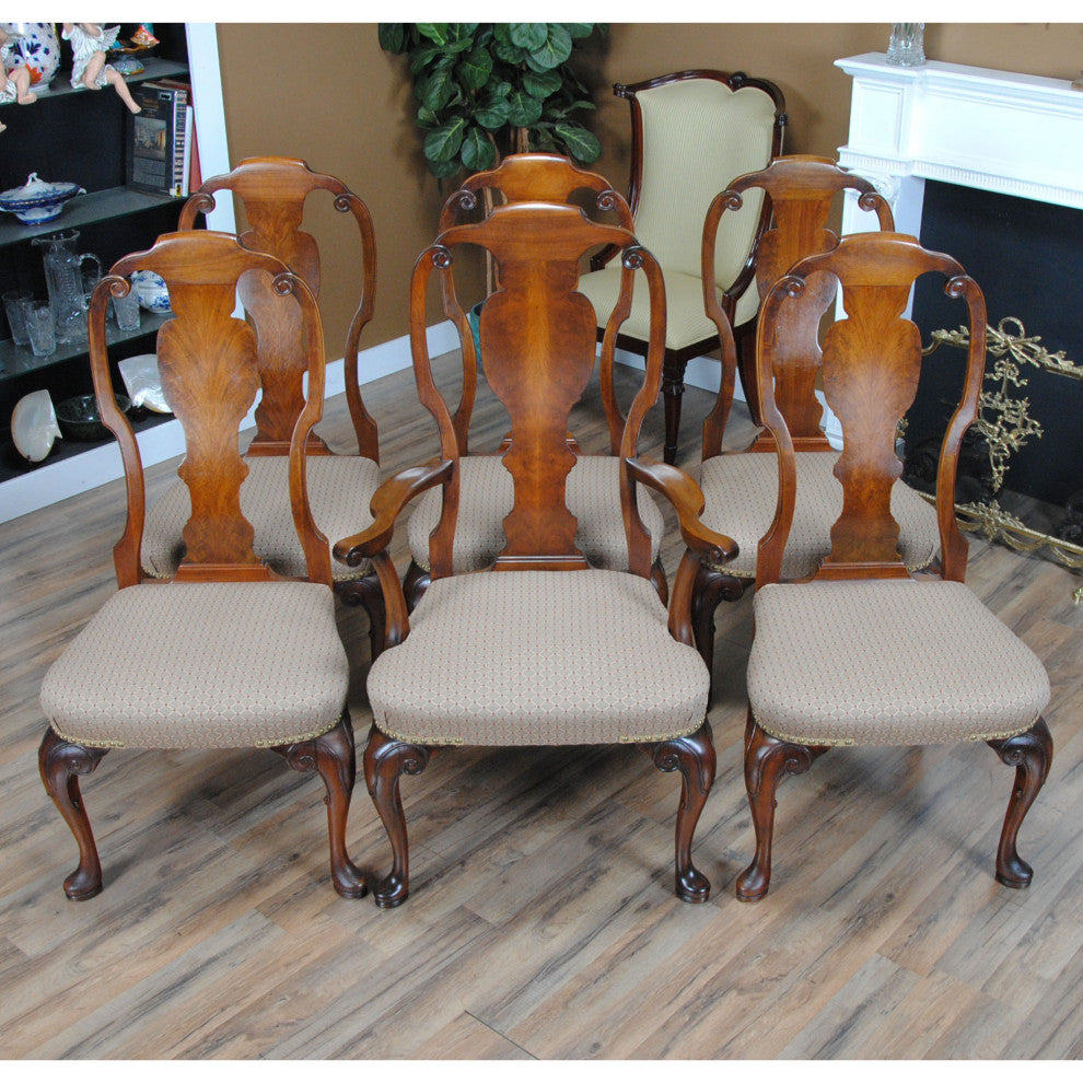NVIN0276 Berkey and Gay Set of 6 Vintage Chairs
