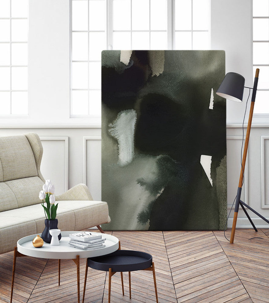 "Midnight Abstract I" Fine Art Giant Canvas Print, 48"x72"