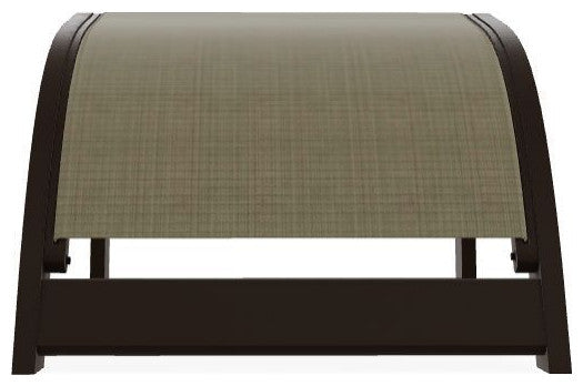Adirondack Sling Outdoor Ottoman, Elevation Stone/Kona