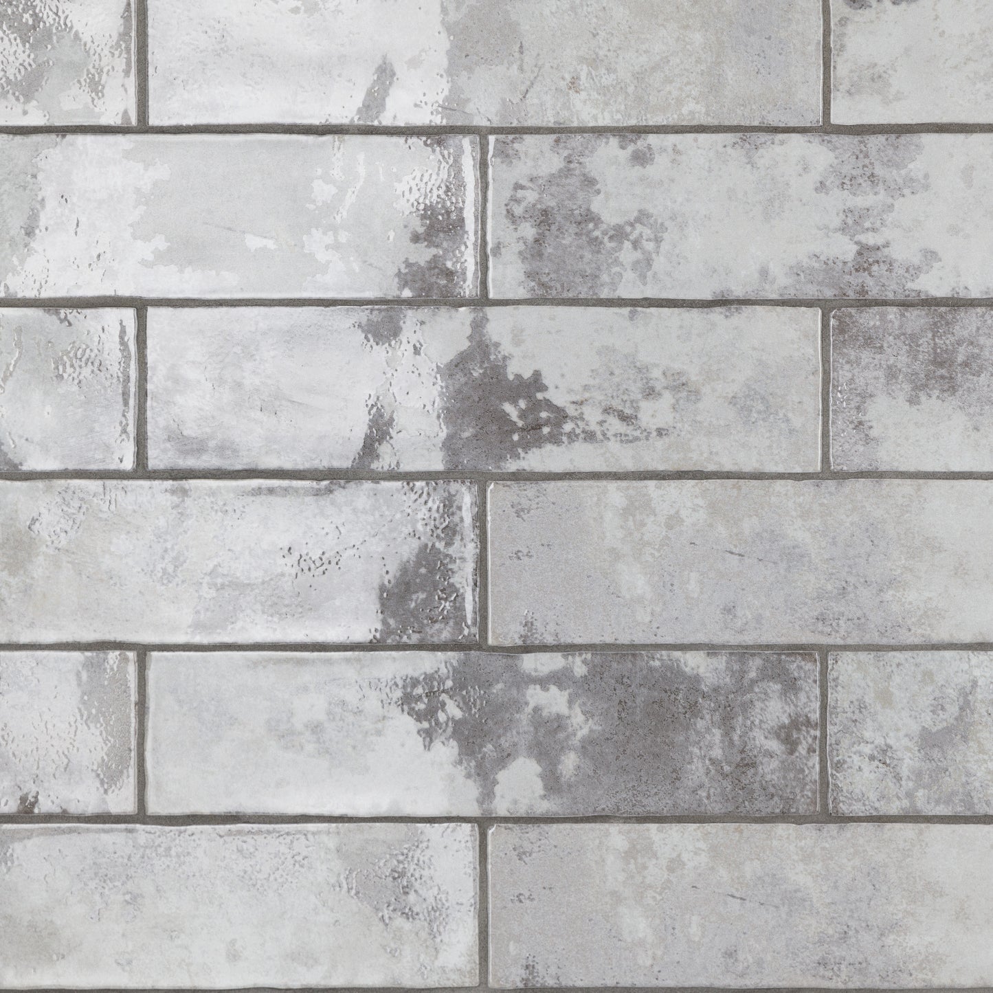 Biarritz 3" x 11-7/8" Ceramic Wall Tile, Grey